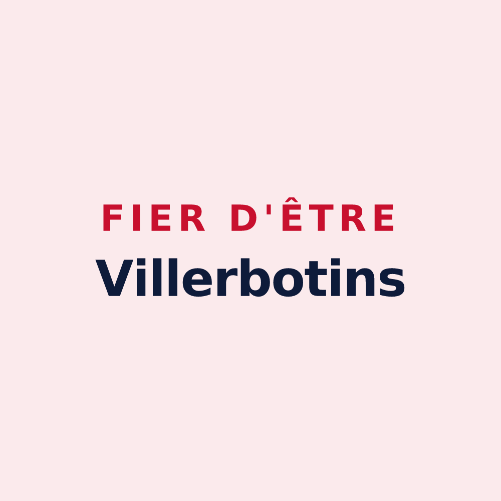 Magnet « Fier d'être Villerbotins » — design pour Villers-les-Bois