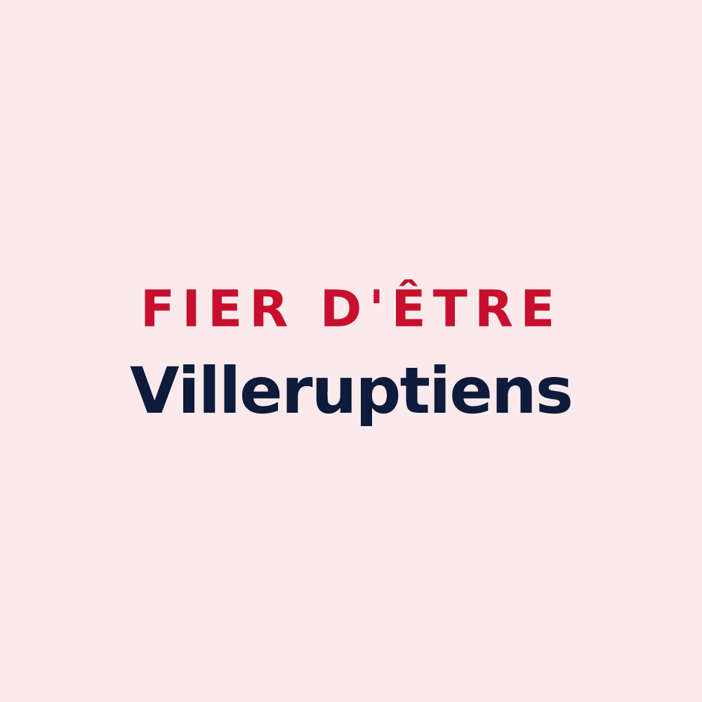 Magnet « Fier d'être Villeruptiens » — design pour Villerupt