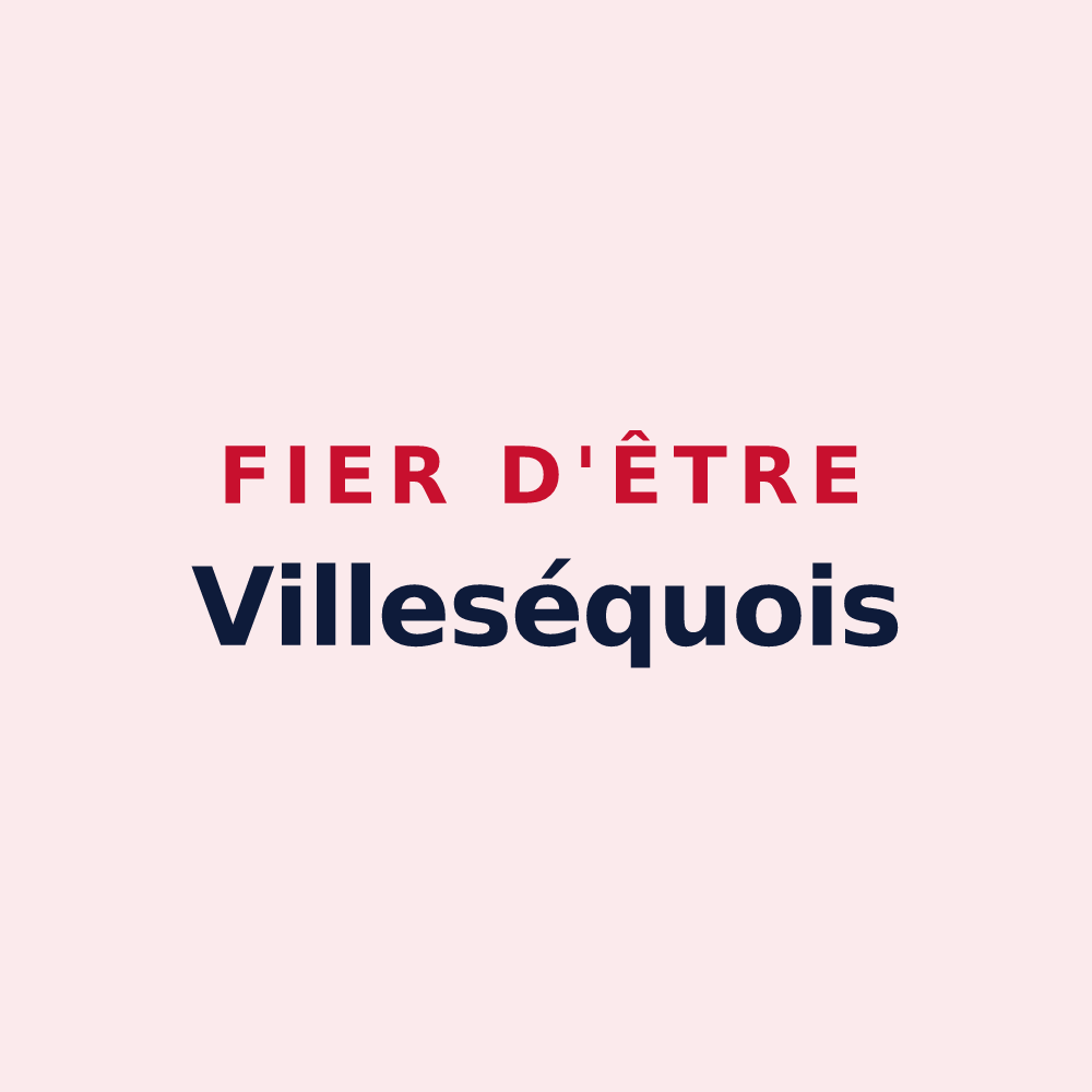 Magnet « Fier d'être Villeséquois » — design pour Villesèquelande