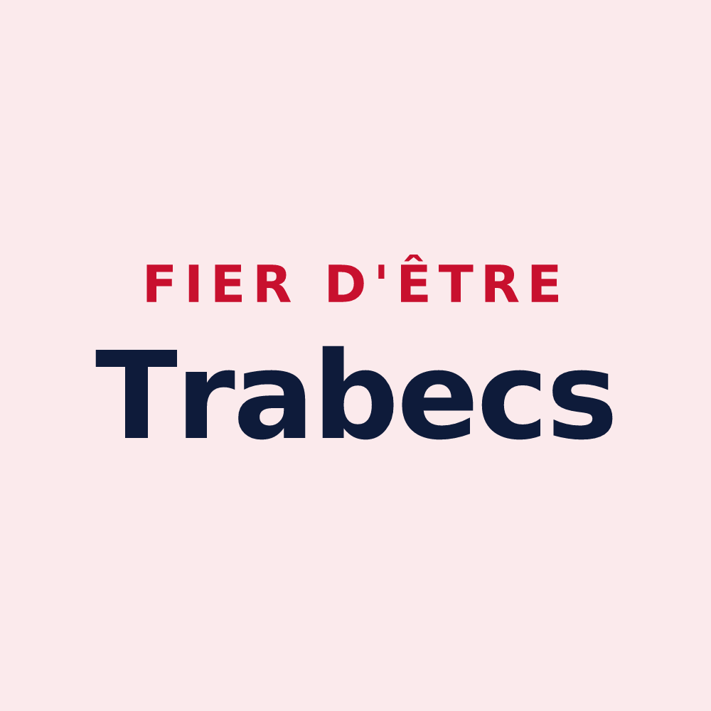 Magnet « Fier d'être Trabecs » — design pour Villey-le-Sec