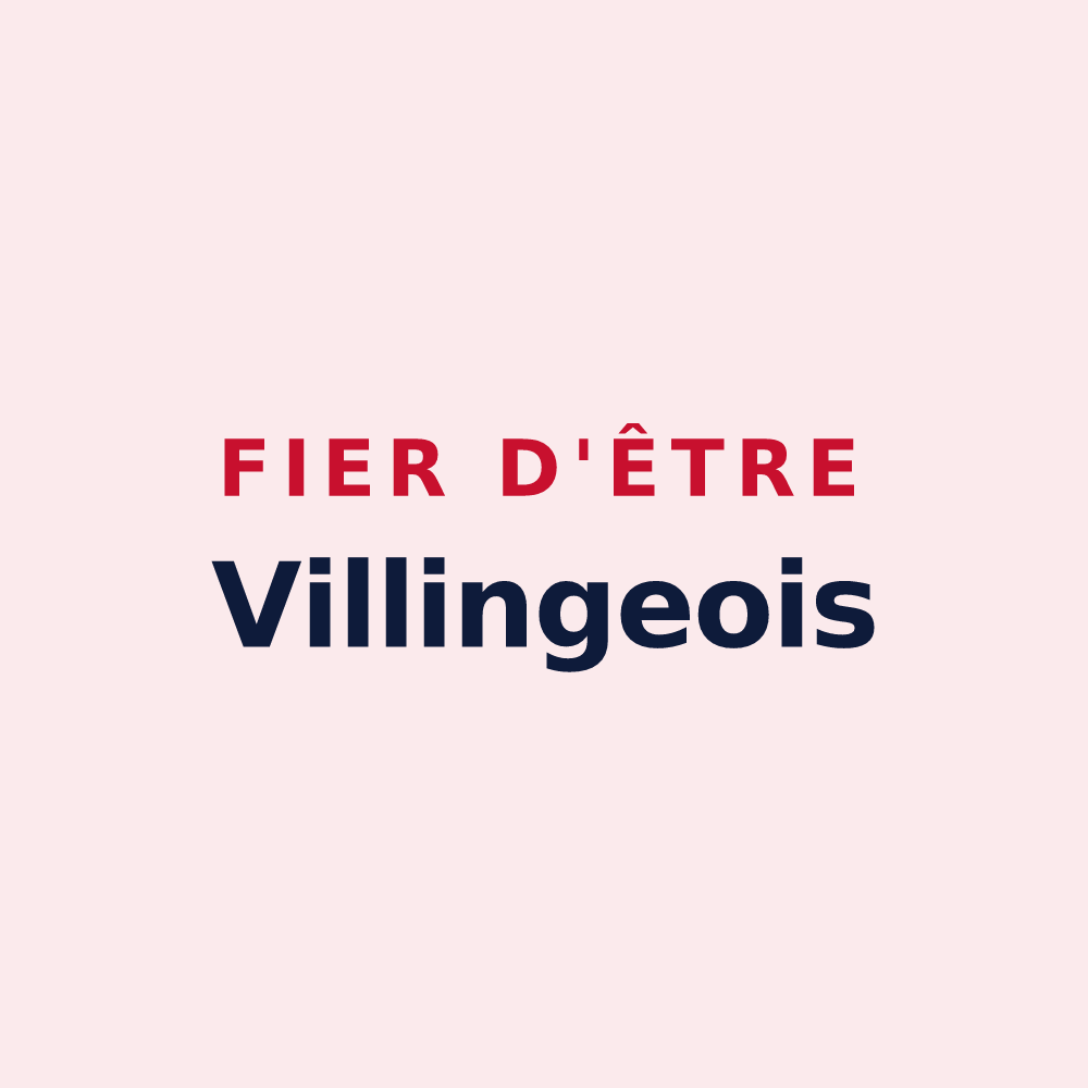 Magnet « Fier d'être Villingeois » — design pour Villing