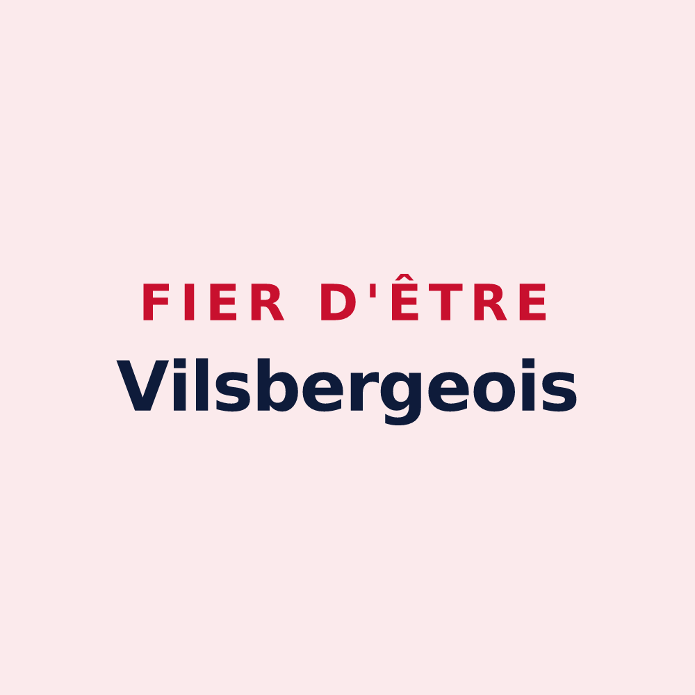 Magnet « Fier d'être Vilsbergeois » — design pour Vilsberg