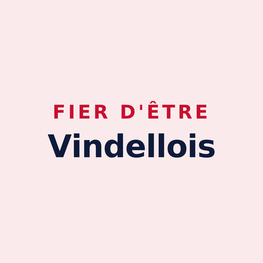 Magnet « Fier d'être Vindellois » — design pour Vindelle