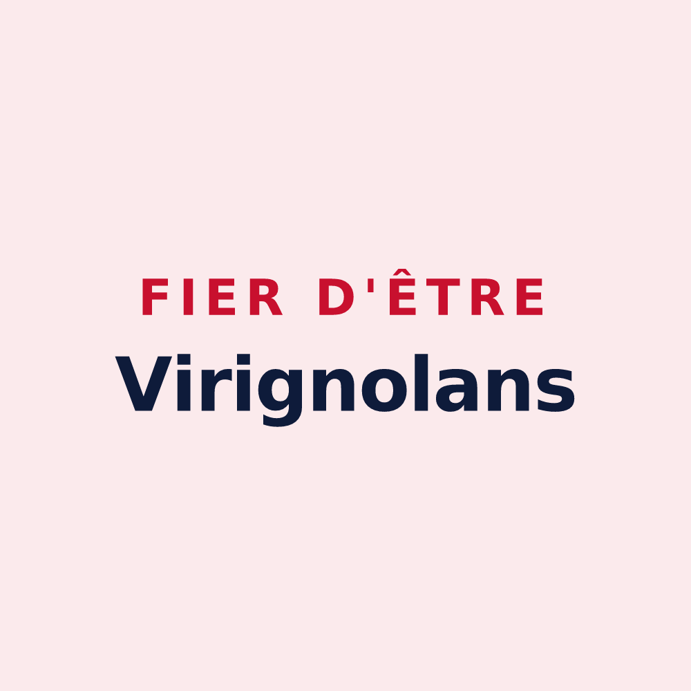 Magnet « Fier d'être Virignolans » — design pour Virignin