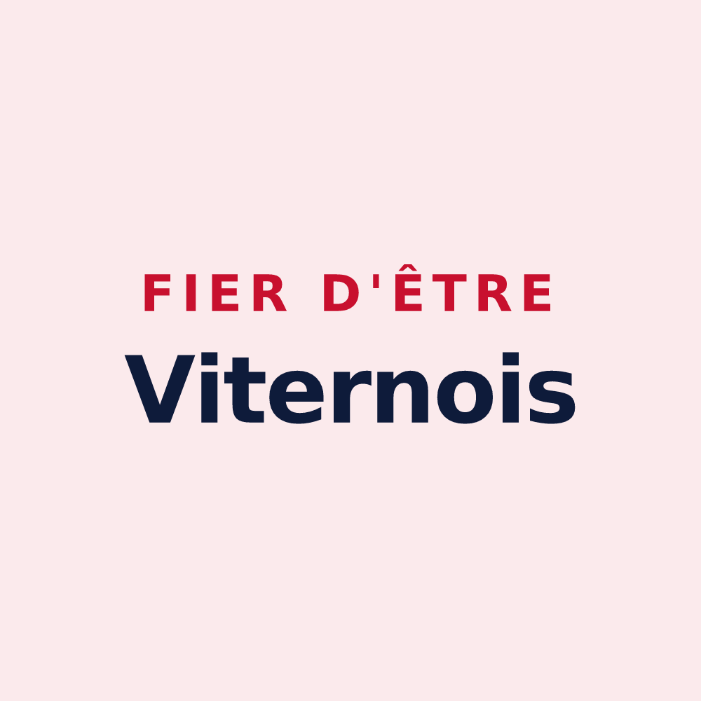 Magnet « Fier d'être Viternois » — design pour Viterne