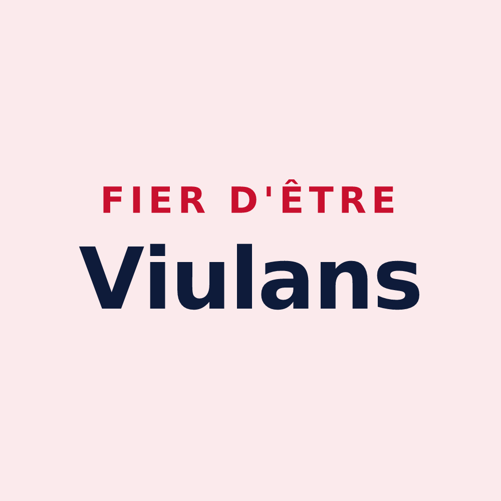 Magnet « Fier d'être Viulans » — design pour Viuz-la-Chiésaz