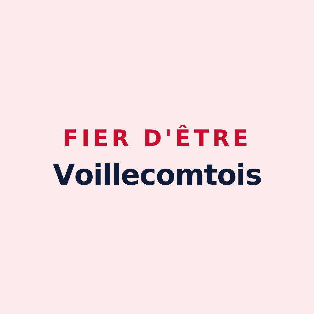 Magnet « Fier d'être Voillecomtois » — design pour Voillecomte