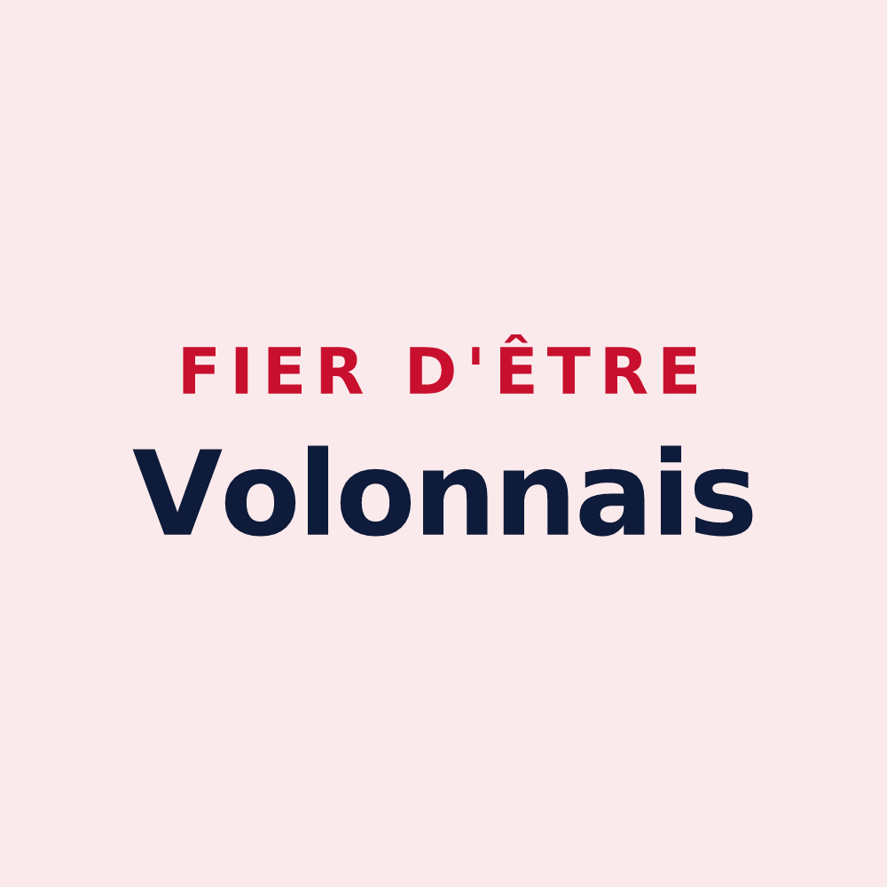 Magnet « Fier d'être Volonnais » — design pour Volonne