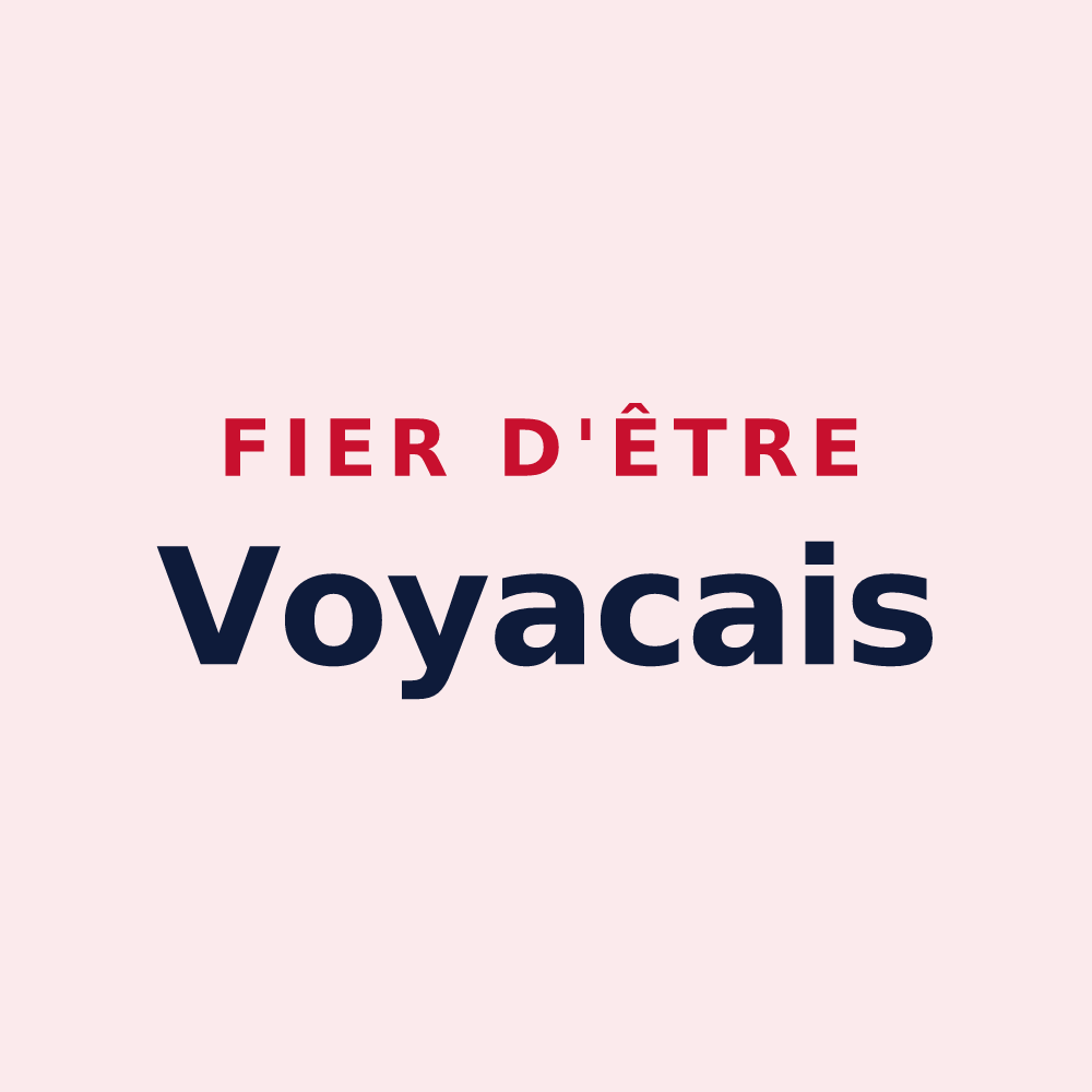 Magnet « Fier d'être Voyacais » — design pour Vouhé