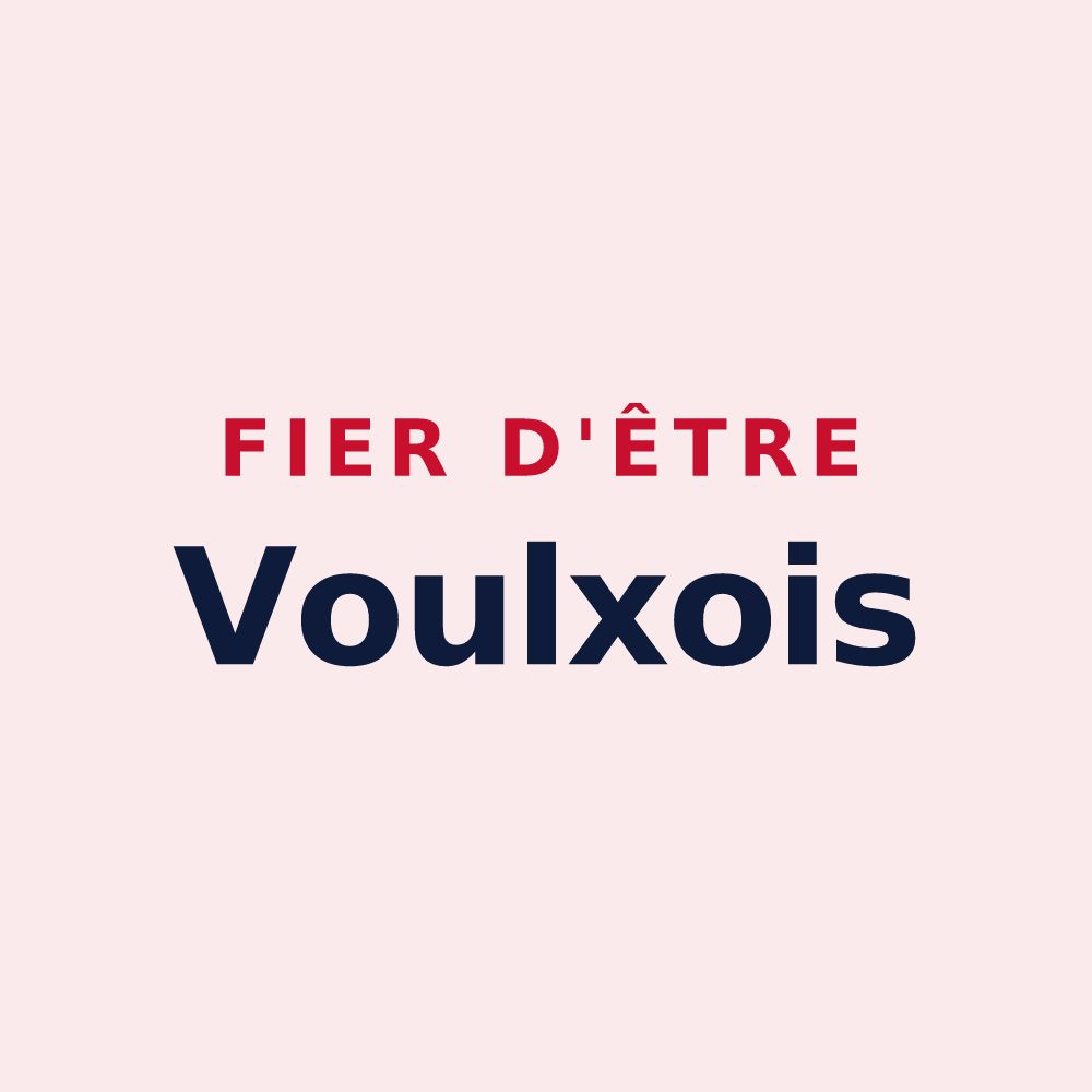 Magnet « Fier d'être Voulxois » — design pour Voulx