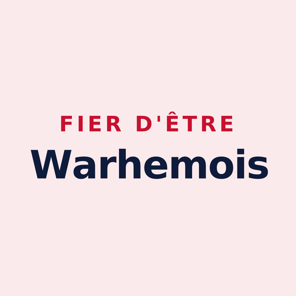 Magnet « Fier d'être Warhemois » — design pour Warhem