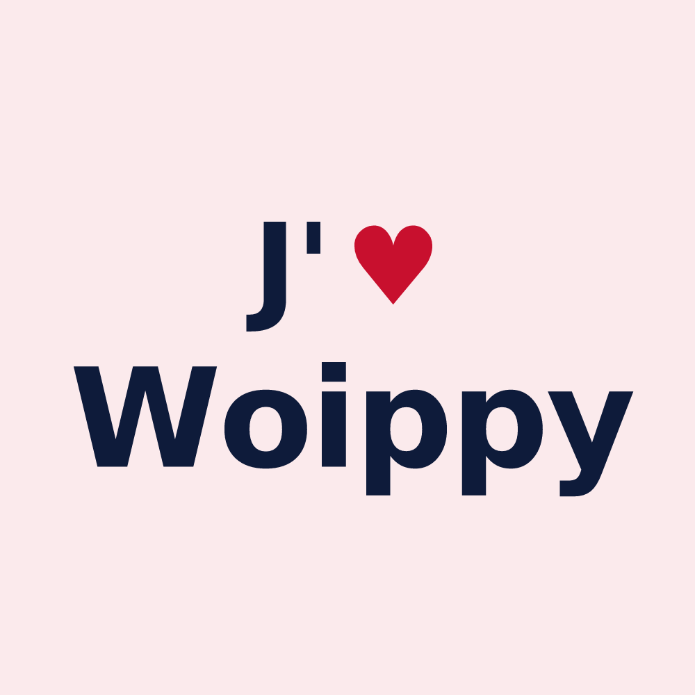 Magnet personnalisé Woippy — design J'aime Woippy