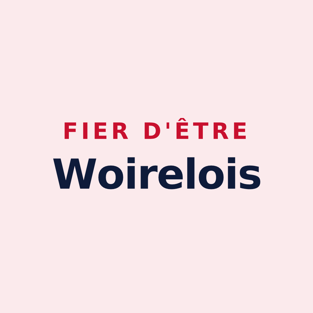 Magnet « Fier d'être Woirelois » — design pour Woirel