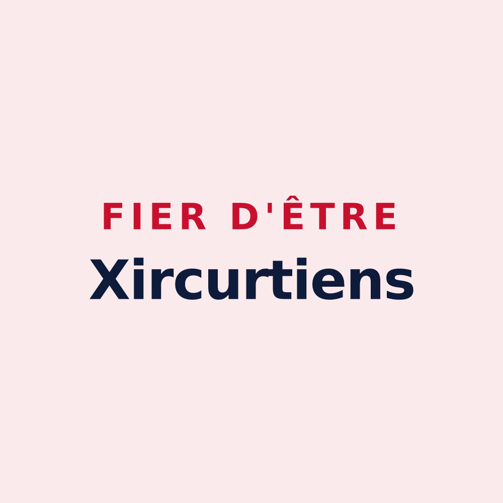 Magnet « Fier d'être Xircurtiens » — design pour Xirocourt
