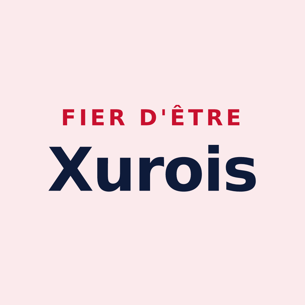 Magnet « Fier d'être Xurois » — design pour Xures