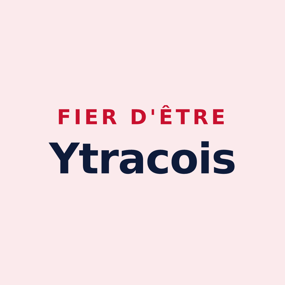 Magnet « Fier d'être Ytracois » — design pour Ytrac