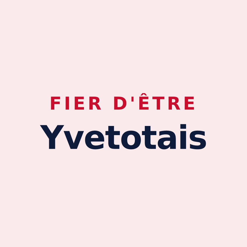 Magnet « Fier d'être Yvetotais » — design pour Yvetot-Bocage