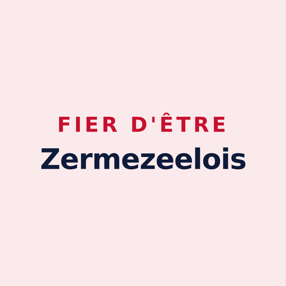 Magnet « Fier d'être Zermezeelois » — design pour Zermezeele