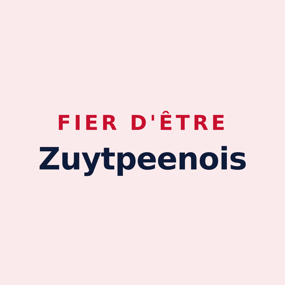 Magnet « Fier d'être Zuytpeenois » — design pour Zuytpeene