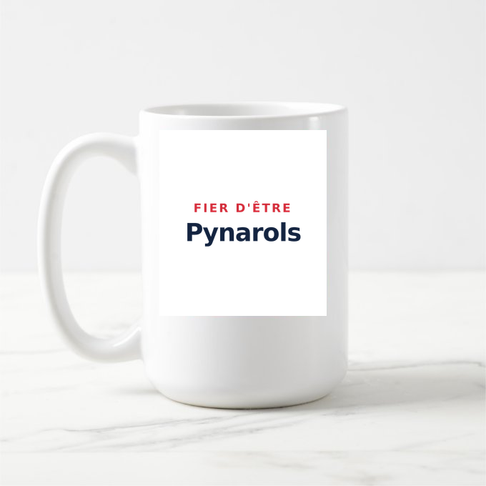Mug « Fier d'être Pynarols » — design pour Appy