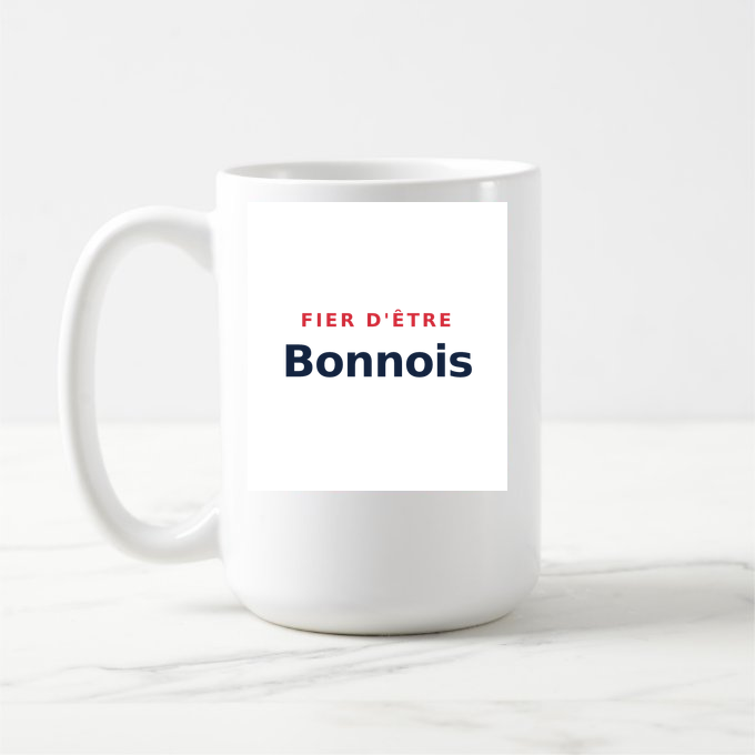 Mug « Fier d'être Bonnois » — design pour Bonnes