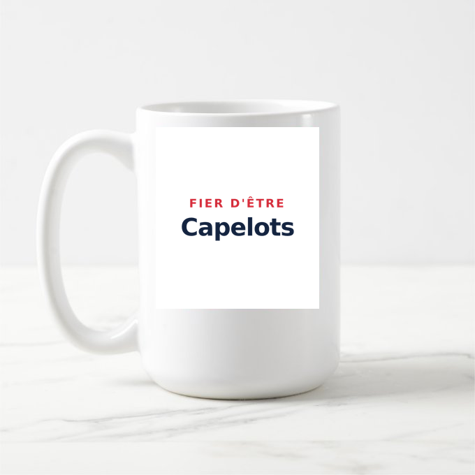 Mug « Fier d'être Capelots » — design pour Hendecourt-lès-Cagnicourt