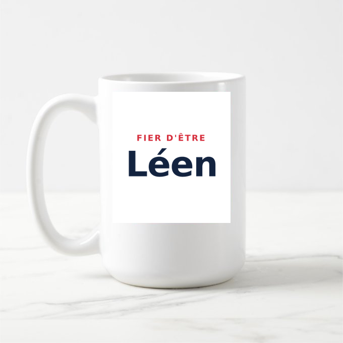 Mug « Fier d'être Léen » — design pour Lée