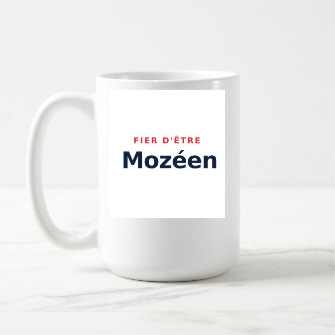 Mug « Fier d'être Mozéen » — design pour Mozé-sur-Louet