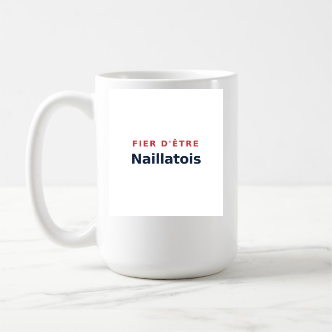 Mug « Fier d'être Naillatois » — design pour Naillat