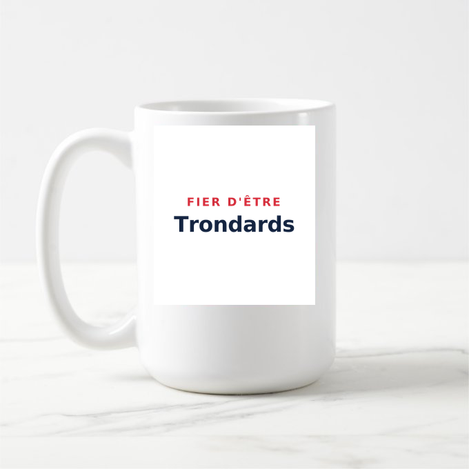 Mug « Fier d'être Trondards » — design pour Trondes