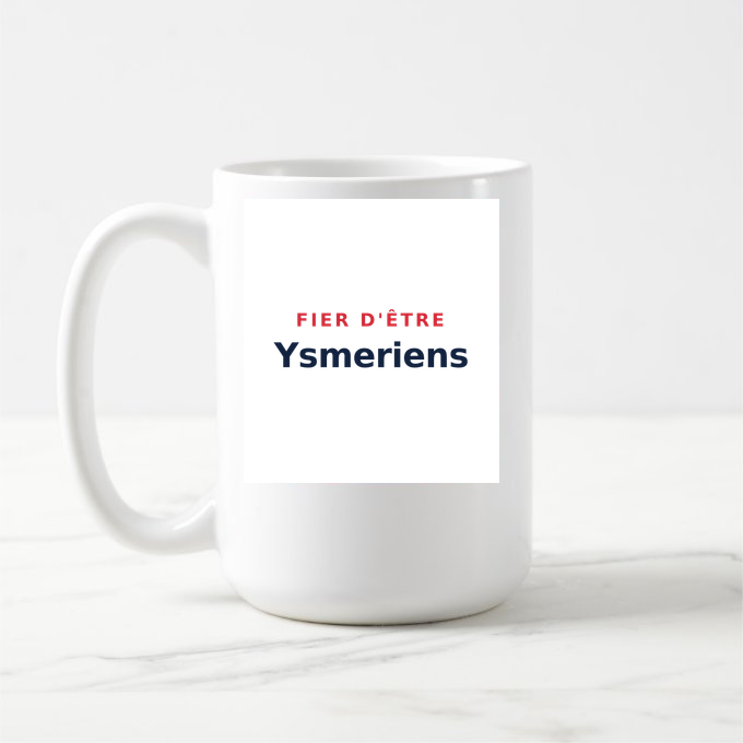 Mug « Fier d'être Ysmeriens » — design pour Ymeray