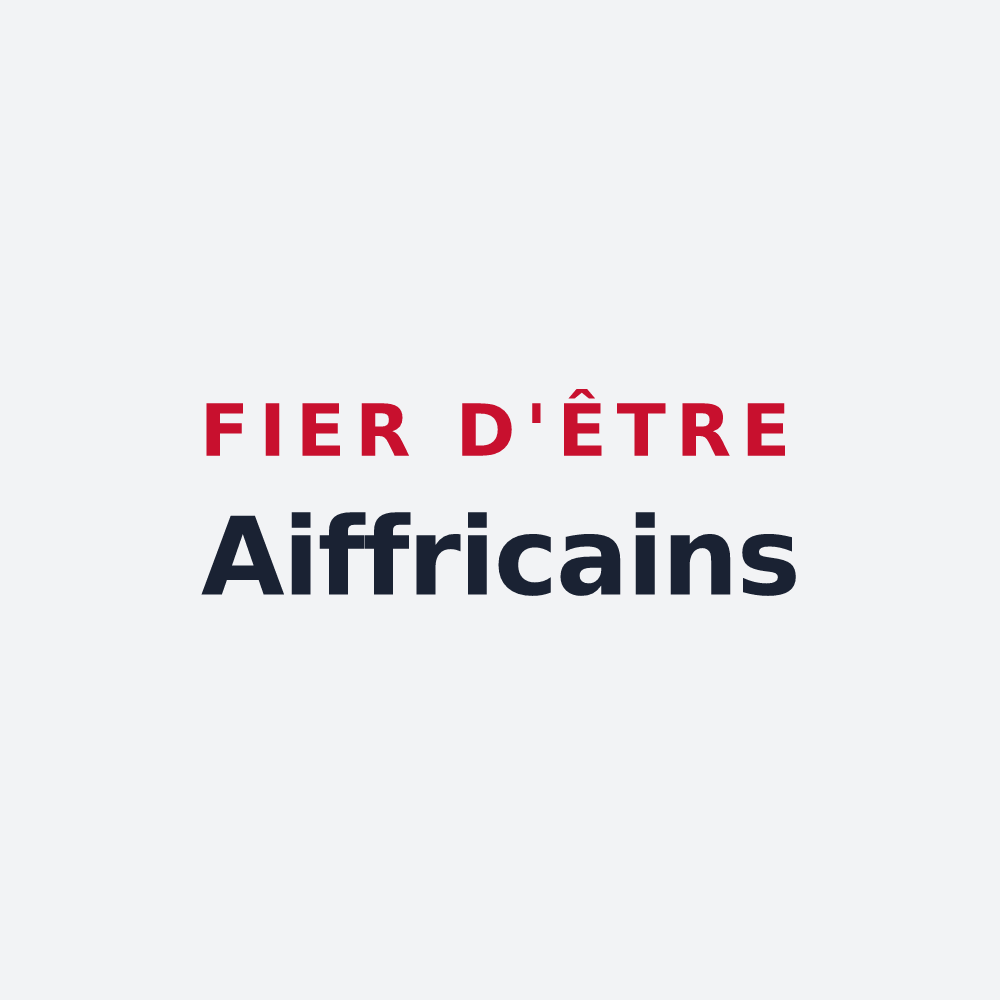 Poster « Fier d'être Aiffricains » — design pour Aiffres