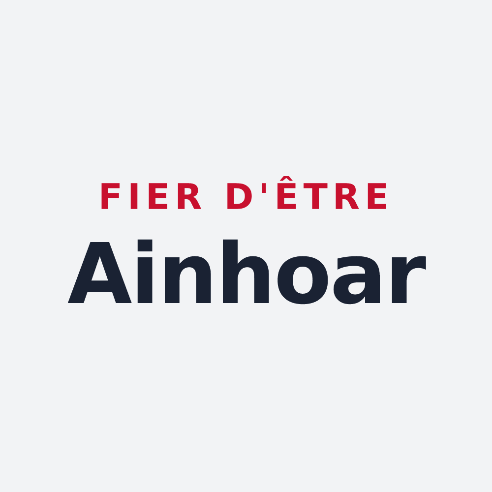 Poster « Fier d'être Ainhoar » — design pour Ainhoa