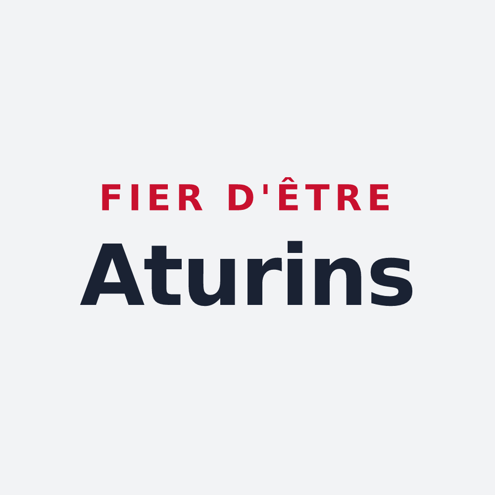 Poster « Fier d'être Aturins » — design pour Aire-sur-l'Adour