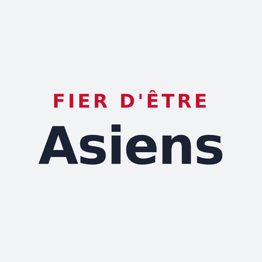 Poster « Fier d'être Asiens » — design pour Aisy-sous-Thil