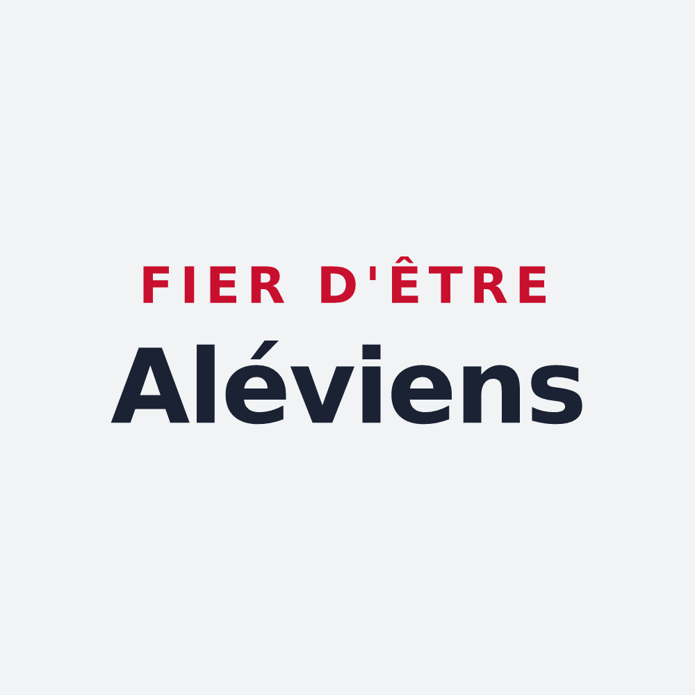 Poster « Fier d'être Aléviens » — design pour Allèves