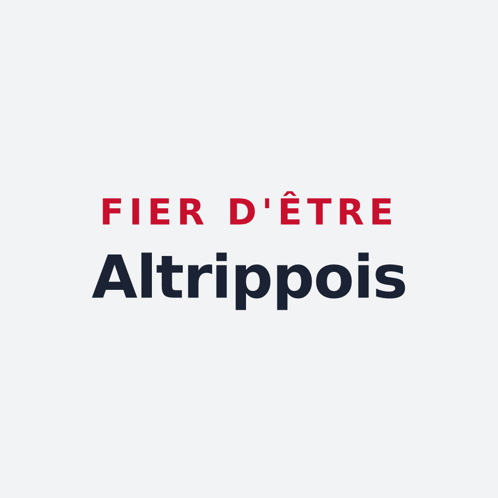 Poster « Fier d'être Altrippois » — design pour Altrippe