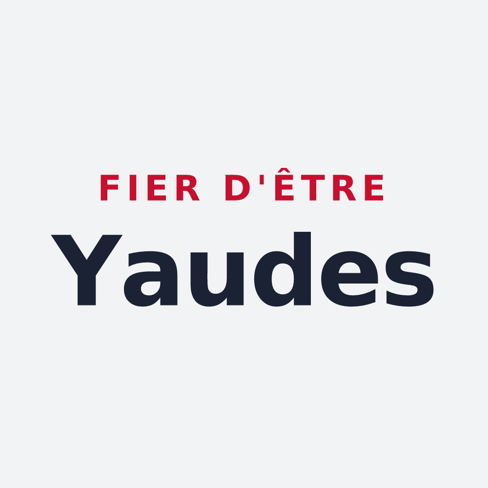 Poster « Fier d'être Yaudes » — design pour Amanzé