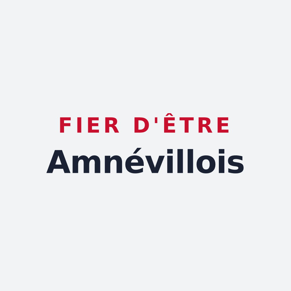 Poster « Fier d'être Amnévillois » — design pour Amnéville