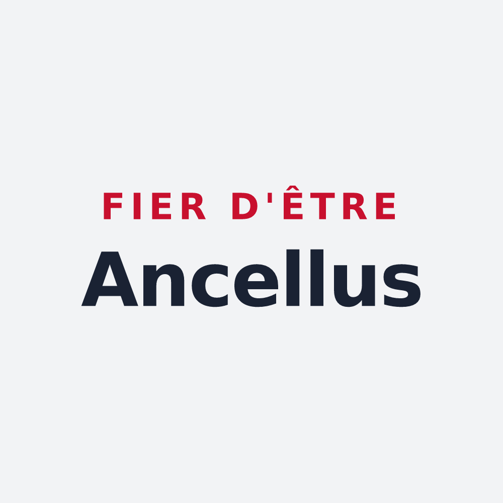 Poster « Fier d'être Ancellus » — design pour Ancelle