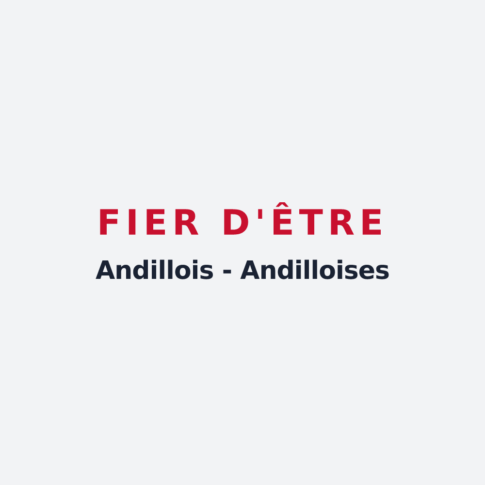 Poster « Fier d'être Andillois - Andilloises » — design pour Andilly-en-Bassigny