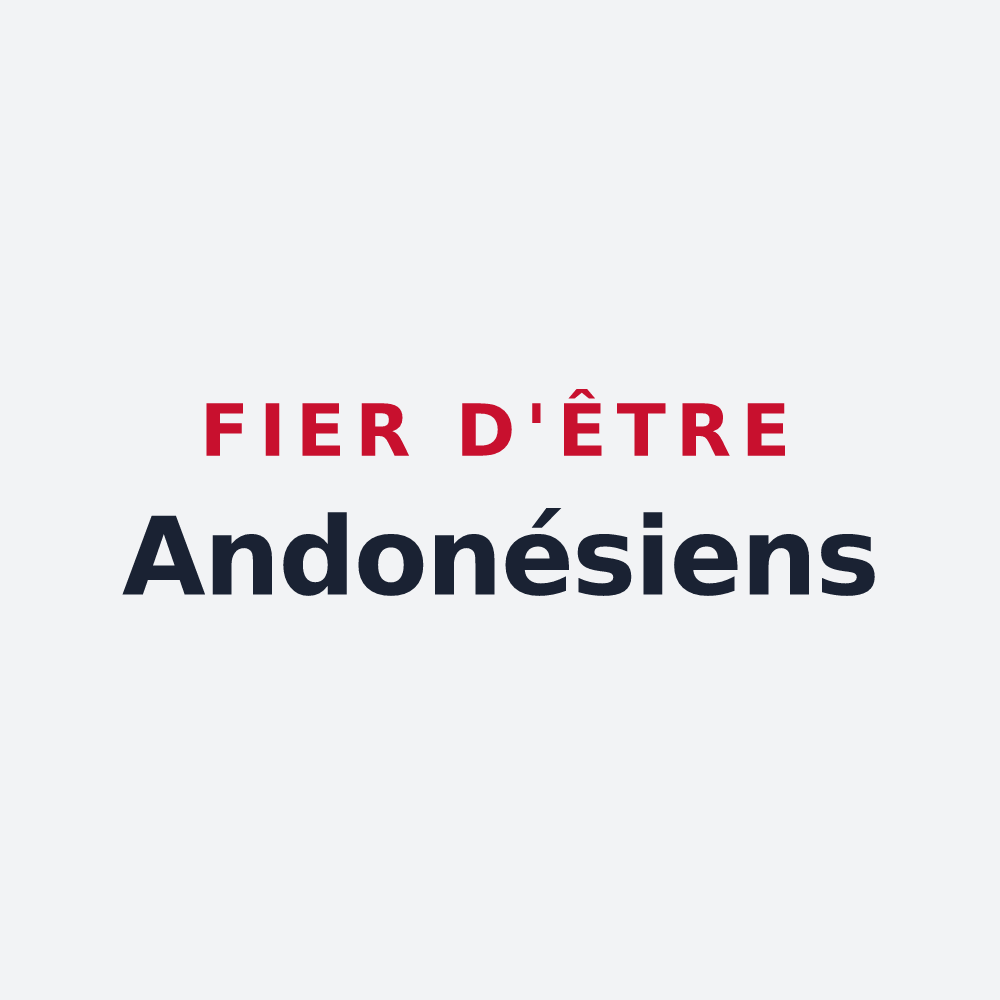 Poster « Fier d'être Andonésiens » — design pour Andoins