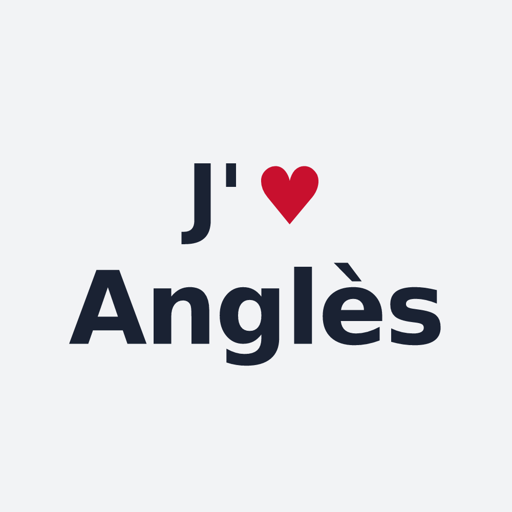 Poster personnalisé Anglès — design J'aime Anglès