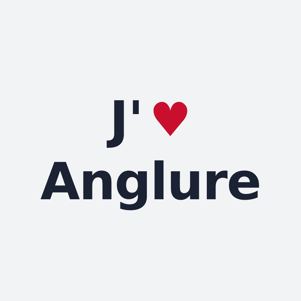 Poster personnalisé Anglure — design J'aime Anglure