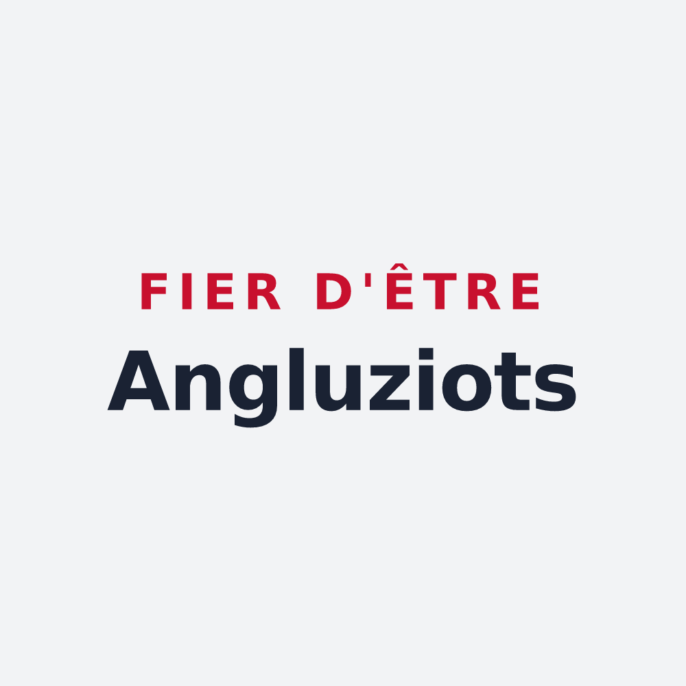 Poster « Fier d'être Angluziots » — design pour Angluzelles-et-Courcelles