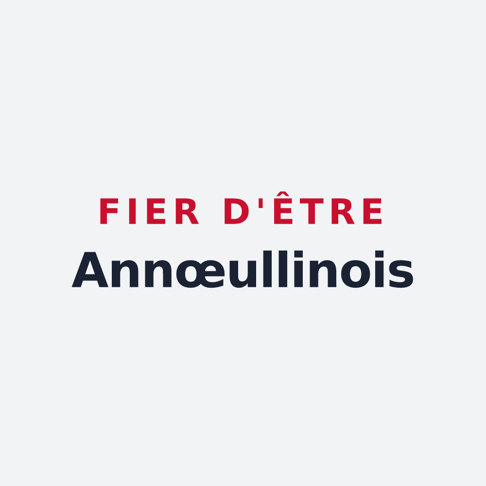 Poster « Fier d'être Annœullinois » — design pour Annœullin