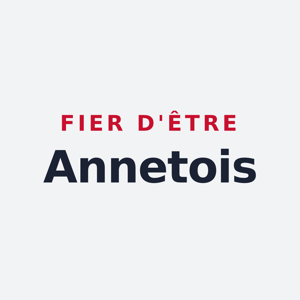 Poster « Fier d'être Annetois » — design pour Annet-sur-Marne