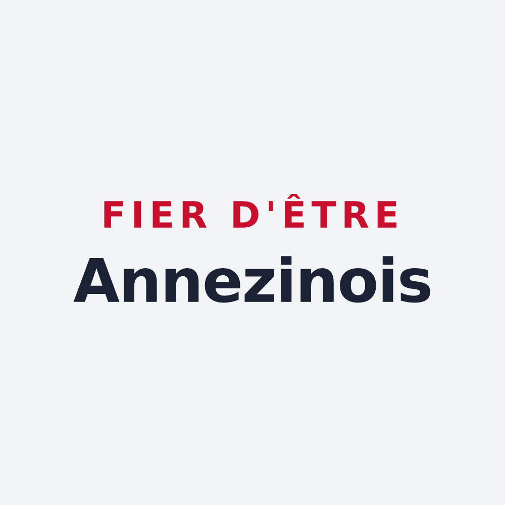 Poster « Fier d'être Annezinois » — design pour Annezin