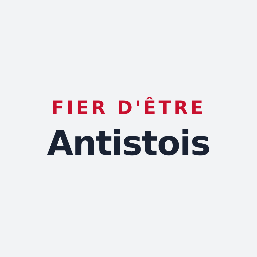 Poster « Fier d'être Antistois » — design pour Antist