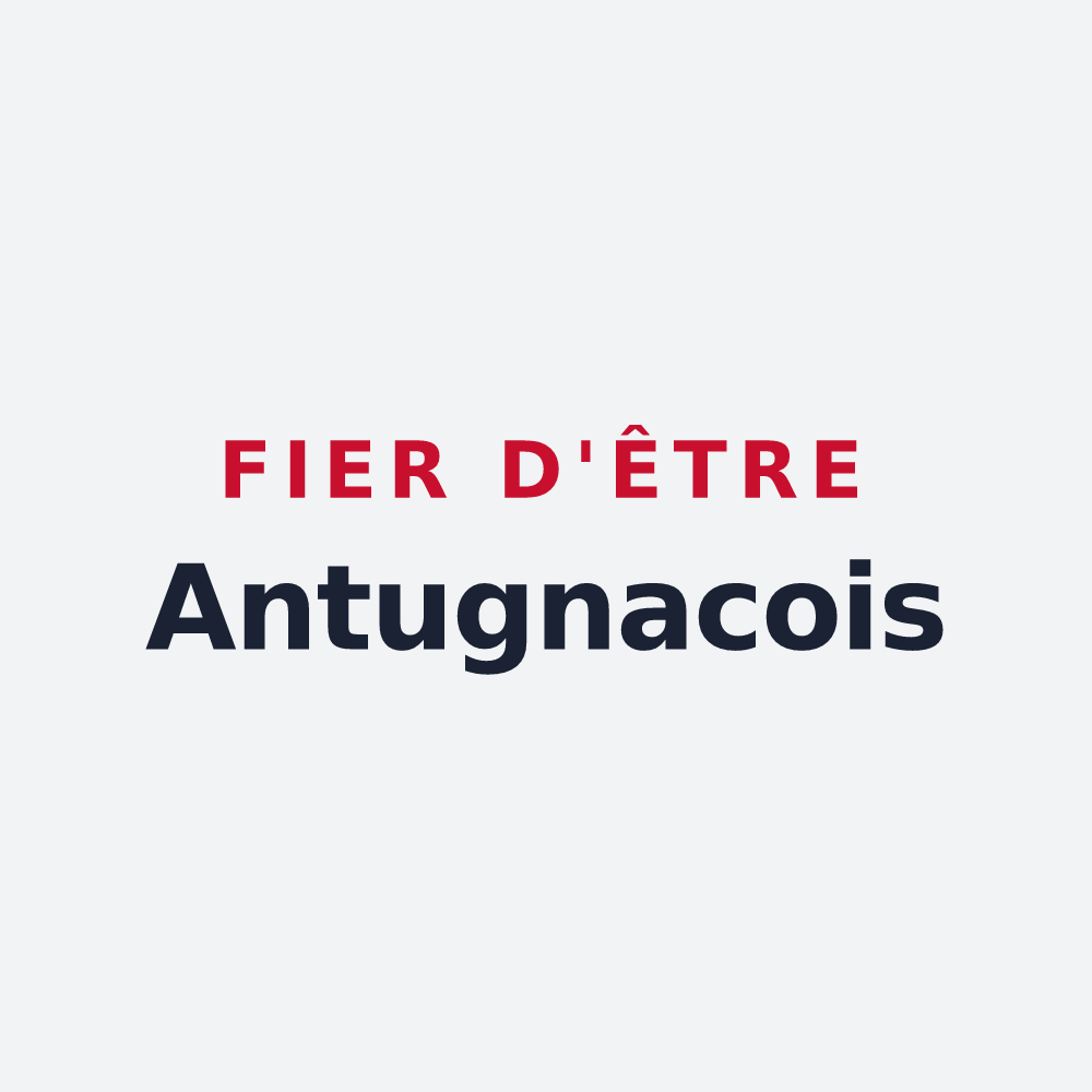 Poster « Fier d'être Antugnacois » — design pour Antugnac